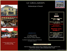 Tablet Screenshot of legrillardin.be